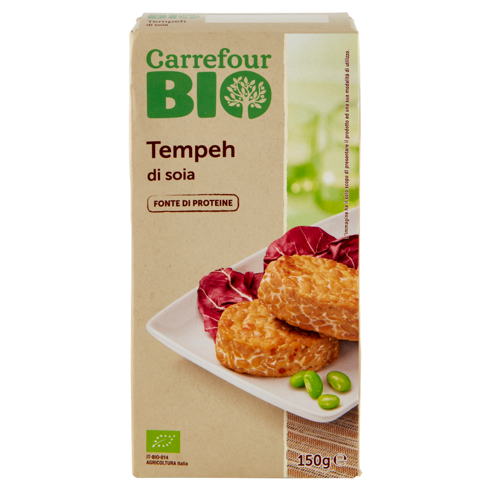 Carrefour Bio Tempeh di soia 2 x 75 g