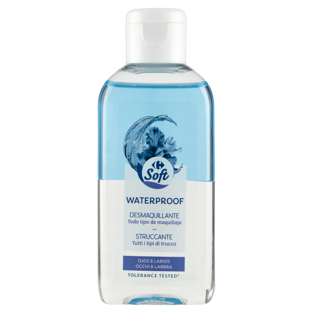 Carrefour Soft mini's Waterproof Struccante tutti i Tipi di Pelle 75 ml