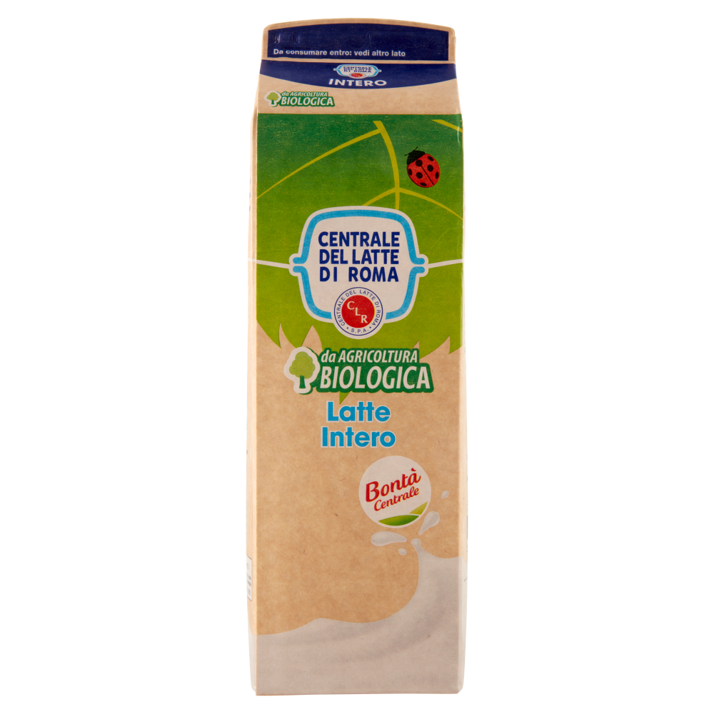 Centrale del Latte di Roma Intero da Agricoltura Biologica 1000 ml