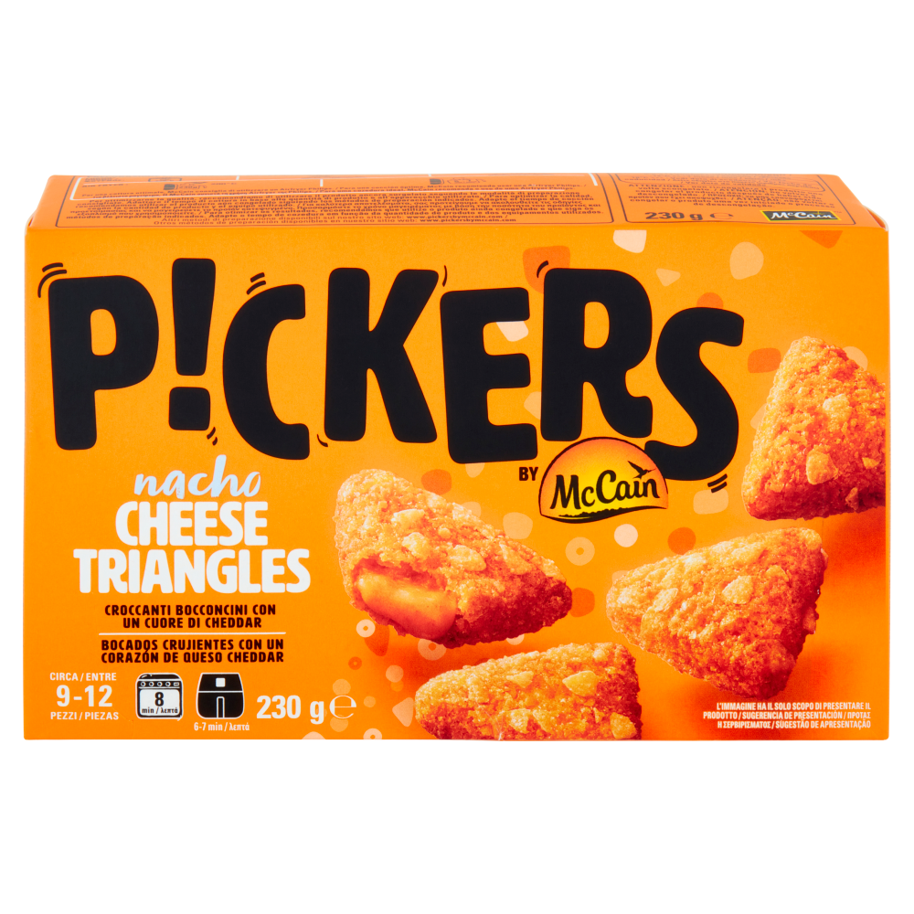 Pickers nacho Cheese Triangles 230 g