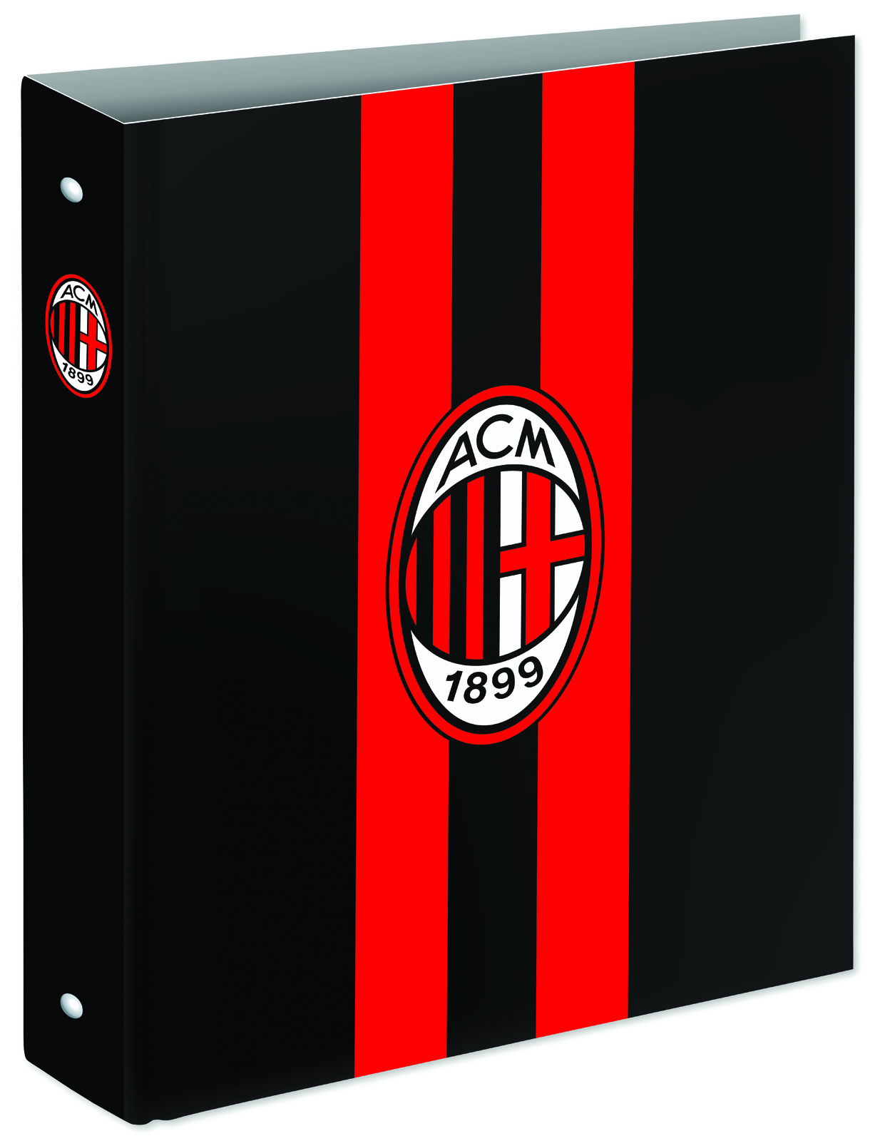 Seven 8055714226064 raccoglitore ad anelli Nero, Rosso