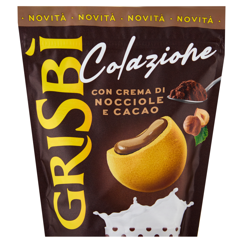 Grisbì Colazione con Crema di Nocciole e Cacao 225 g