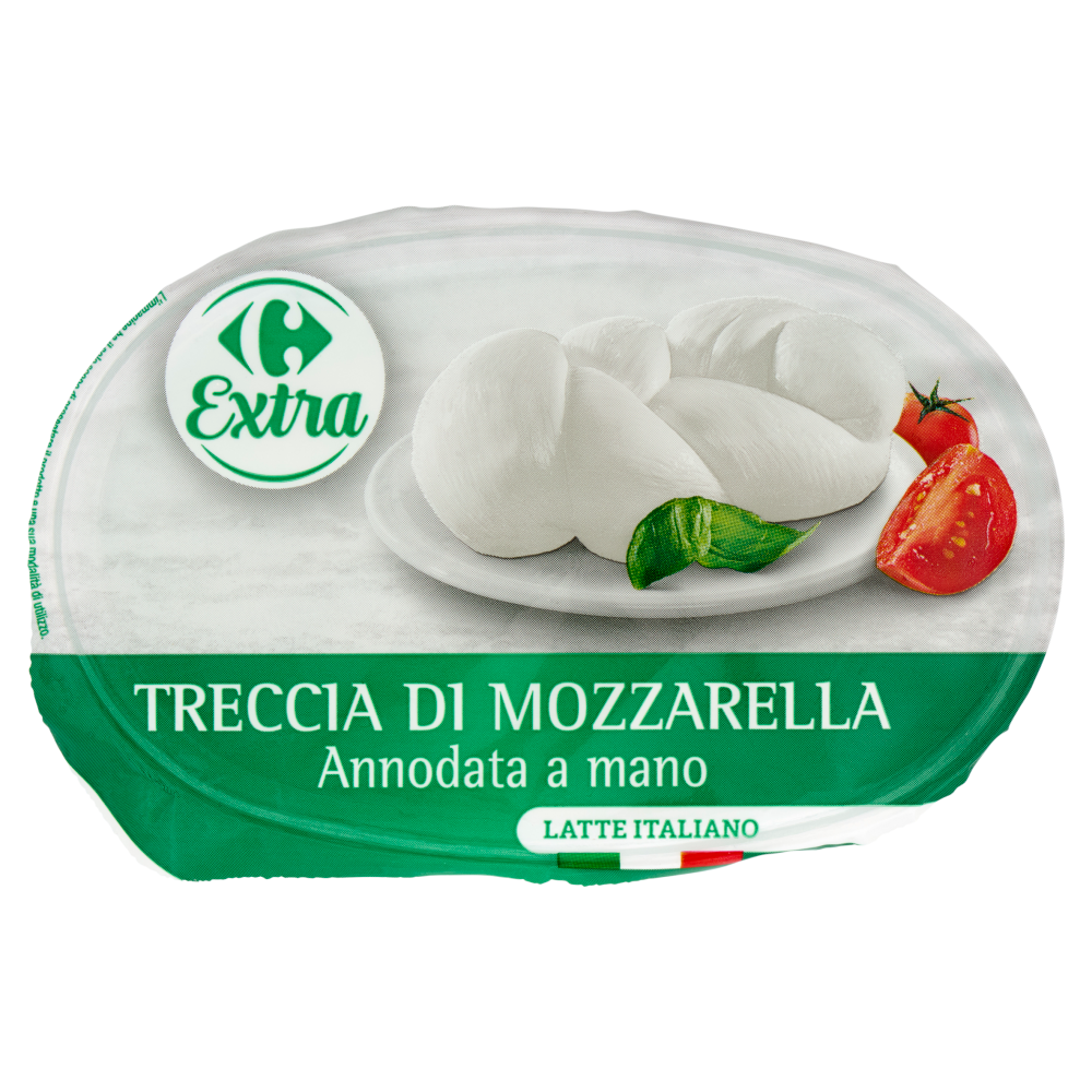 Carrefour Extra Treccia di Mozzarella Annodata a mano 200 g