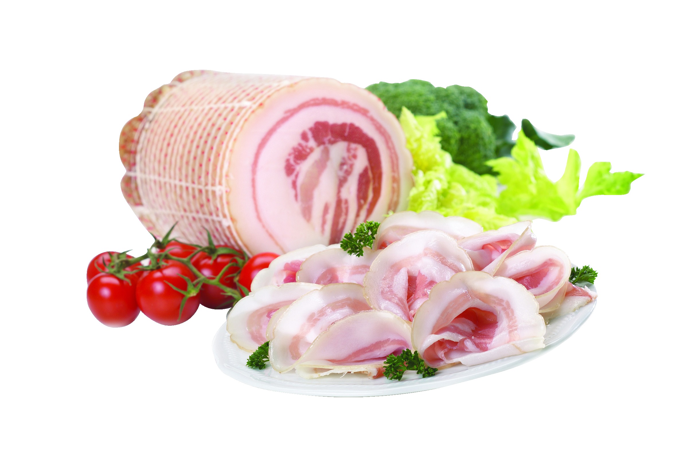 Pancetta arrotolata affettata Carrefour