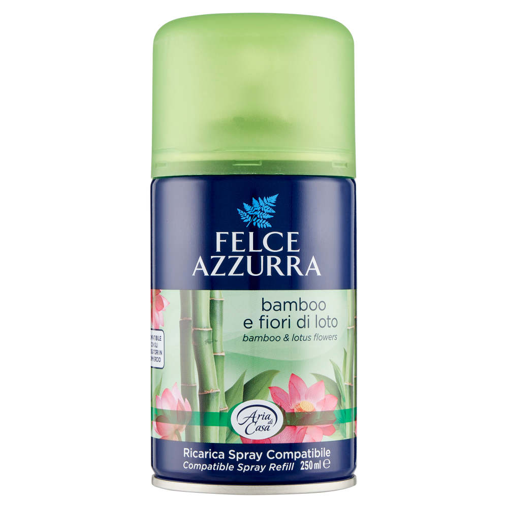 Felce Azzurra Aria di Casa bamboo e fiori di loto Ricarica Spray Compatibile 250 ml