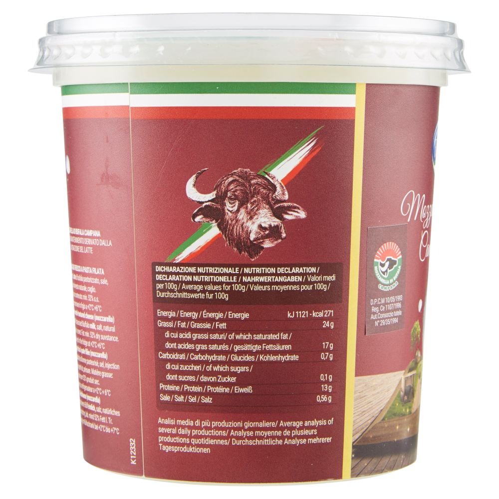 Francia Mozzarella di Bufala Campana Dop 500 g