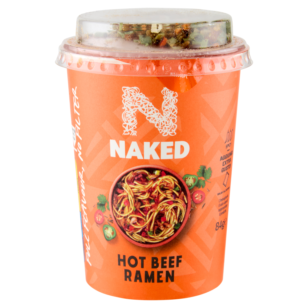 Naked Hot Beef Ramen 84 g