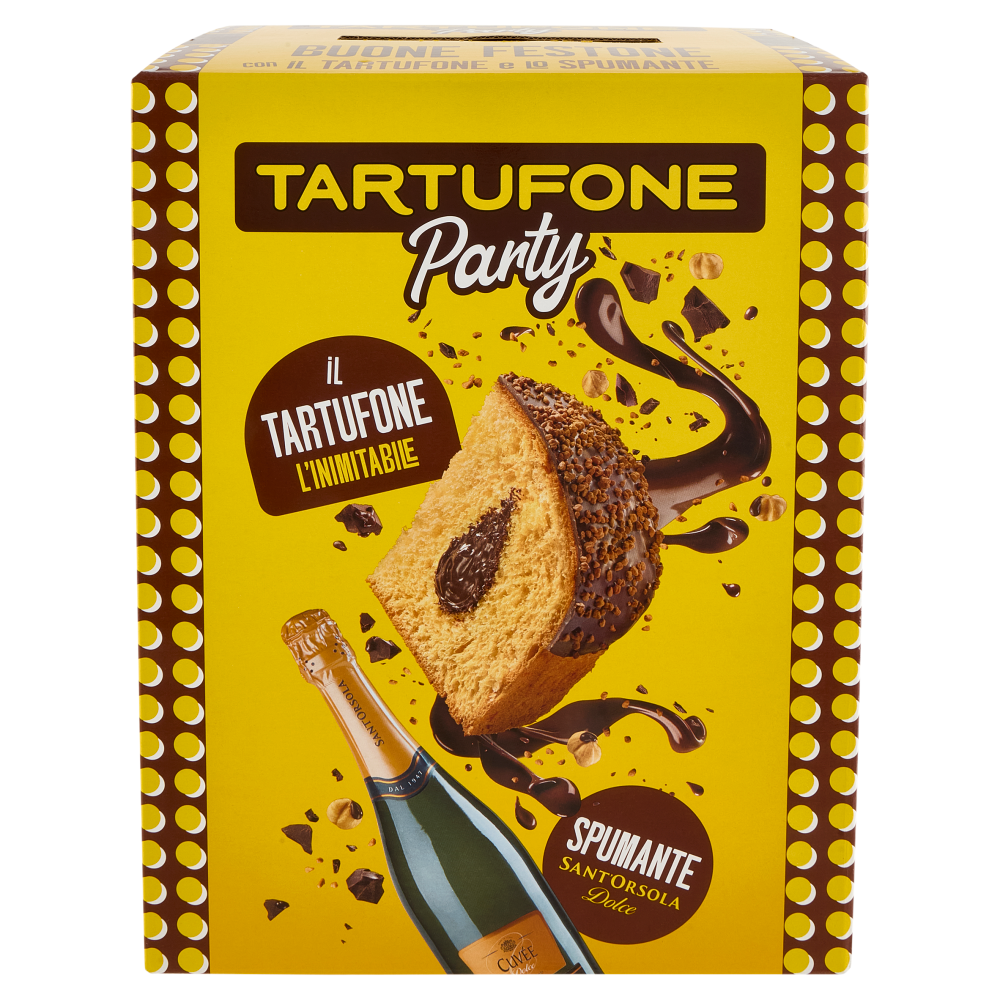 Tartufone Party il Tartufone 750 g + Spumante Sant'Orsola Dolce 75 cl