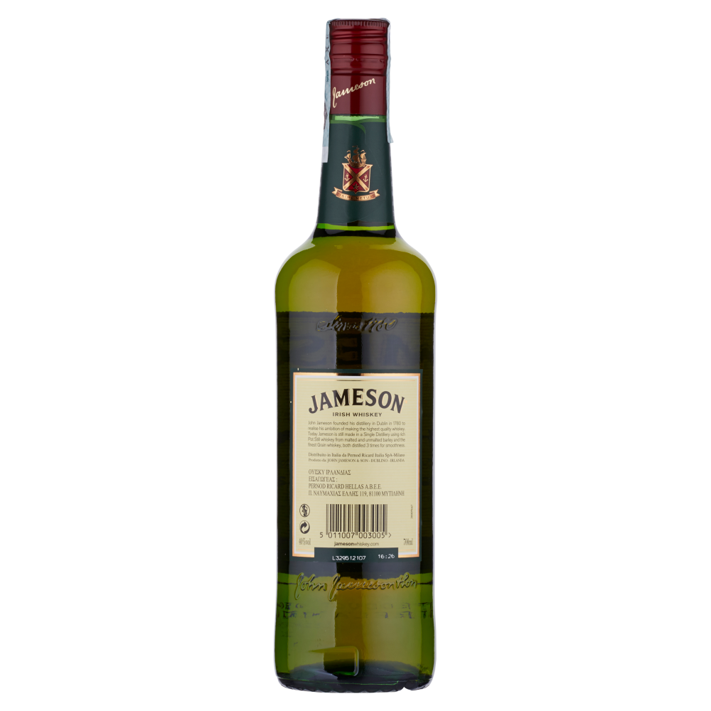 Jameson Irish Whiskey 700 ml