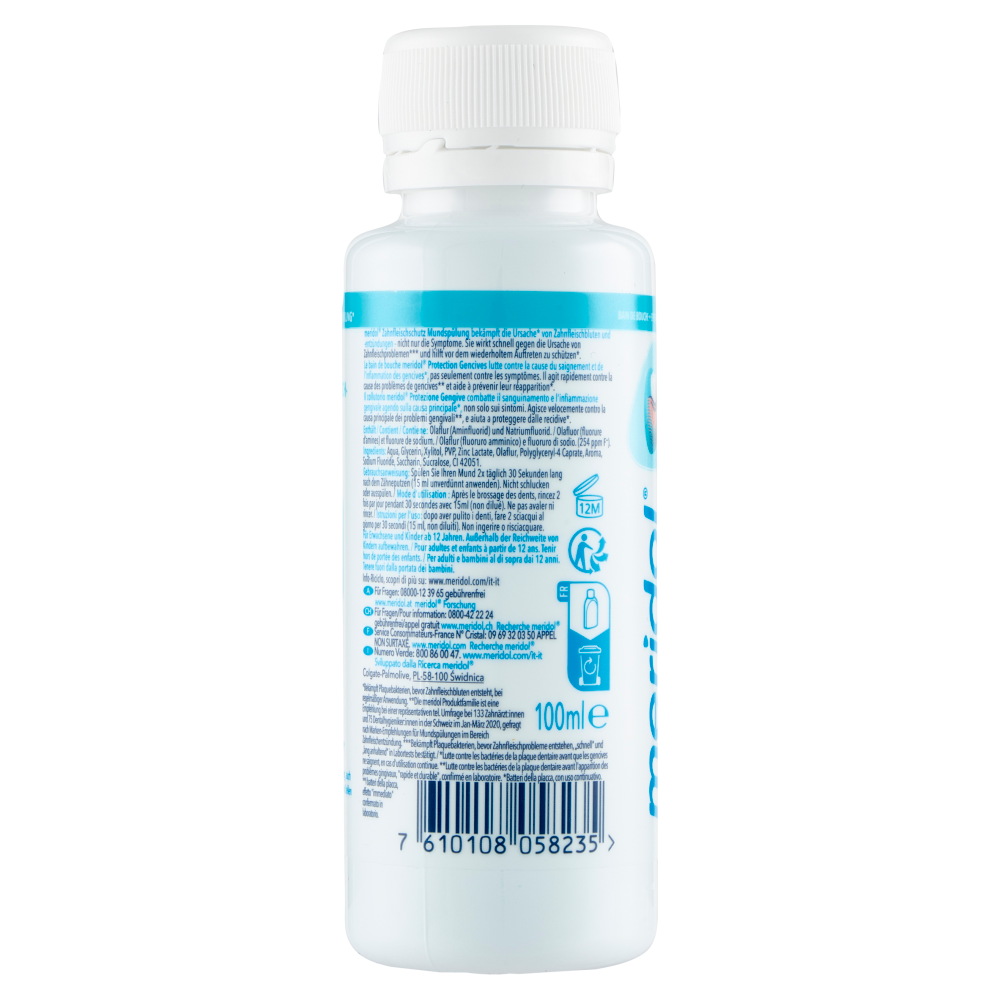 meridol collutorio Protezione Gengive con effetto antibatterico 100 ml