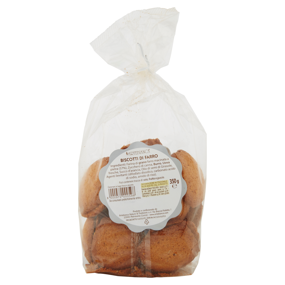 Artebianca Biscotti di Farro 350 g