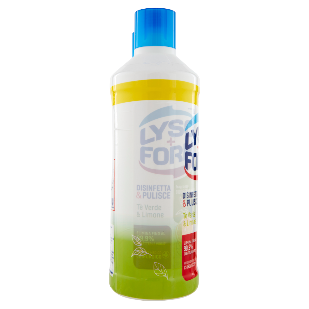 Lysoform Disinfetta & Pulisce Tè Verde & Limone 2 x 1100 ml