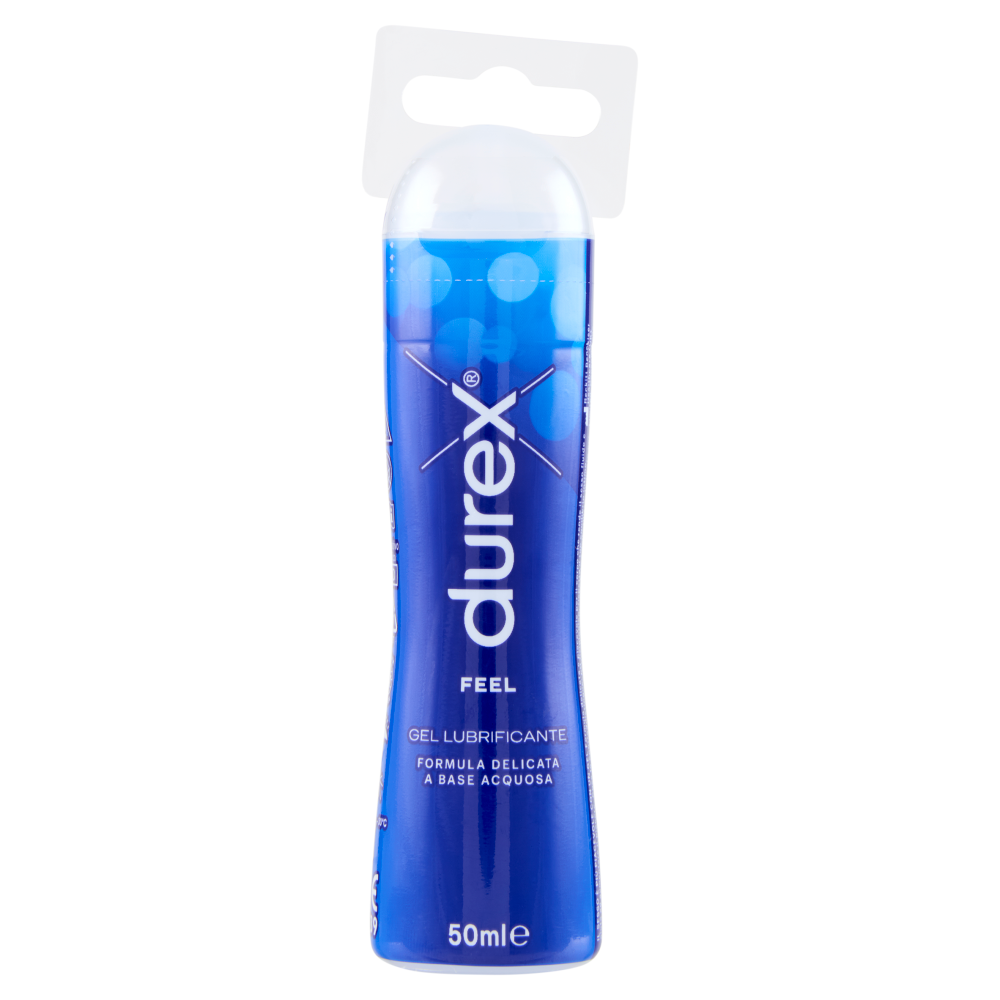 Durex Gel Feel Lubrificante Intimo a Base d'Acqua, 50 ml