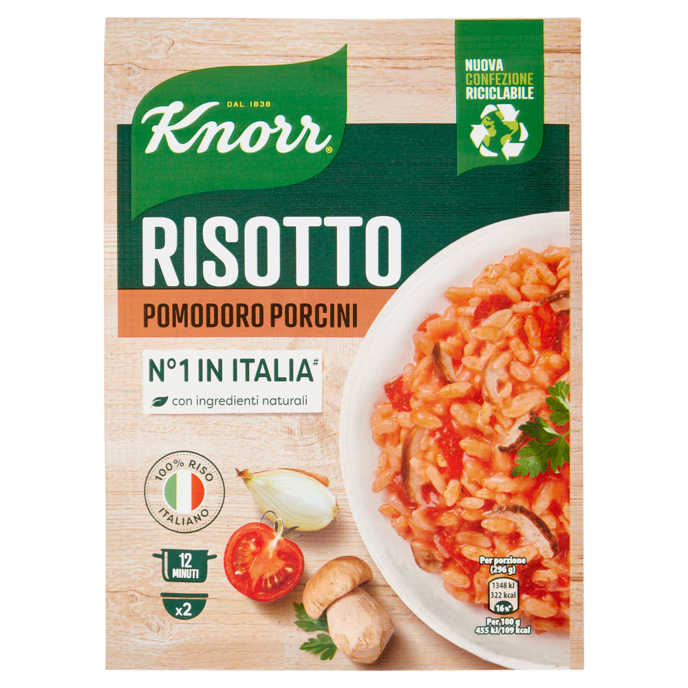 Knorr Risotto Pomodoro Porcini 175 g Carrefour