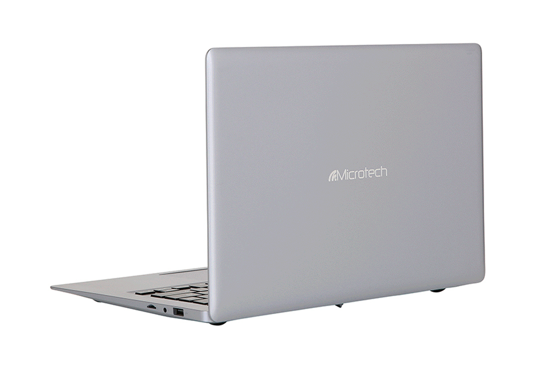 Microtech e-book Lite Intel® Celeron® N N4020 Computer portatile 35,8 cm (14.1") Full HD 4 GB LPDDR4-SDRAM 64 GB eMMC Wi-Fi 5 (802.11ac) Windows 10 Pro Argento