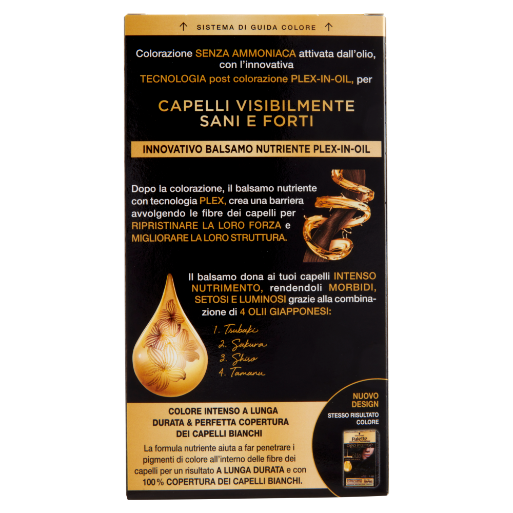 Palette oleo intense Nero Intenso 1-10