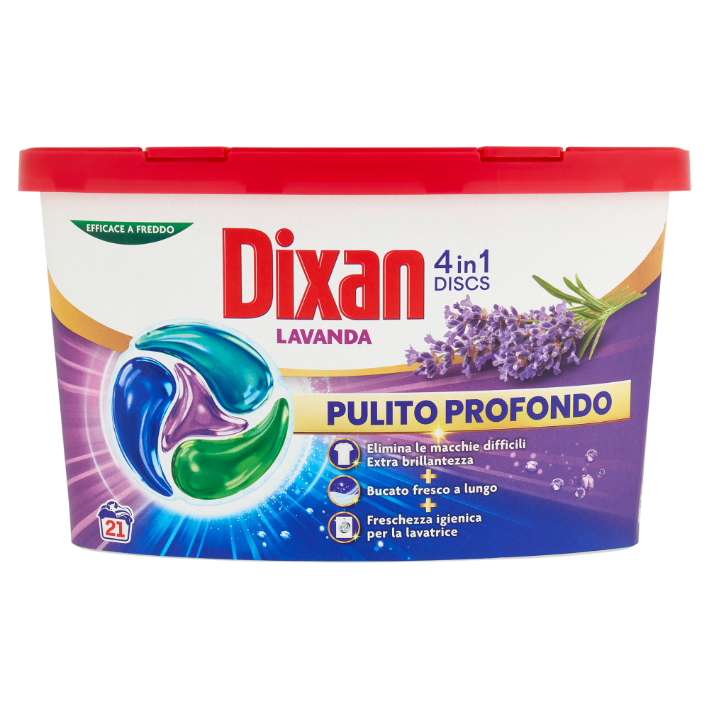 DIXAN Discs Lavanda 21pz (346,5g)