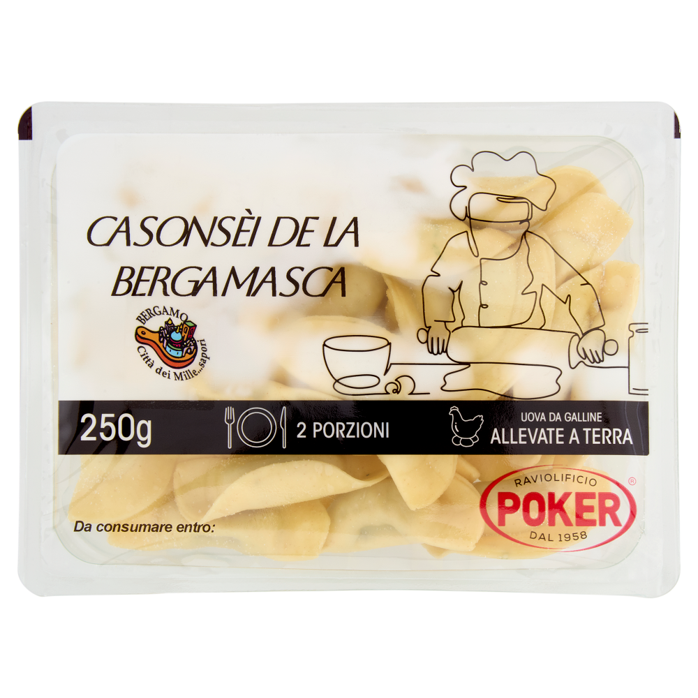 Poker Casons&egrave;i de la Bergamasca 250 g