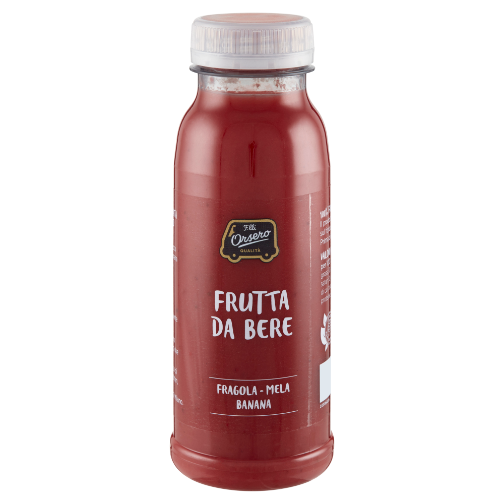 F.lli Orsero Frutta da Bere Fragola - Mela - Banana 250 ml
