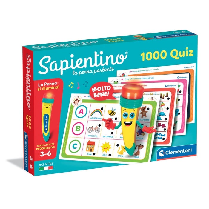 Clementoni Clemmy 16495 gioco da tavolo La penna parlante Carta da gioco Educativo