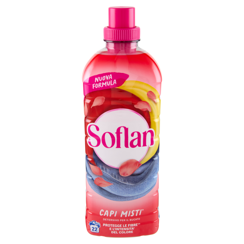 Soflan detersivo liquido, per Capi Misti 900 ml