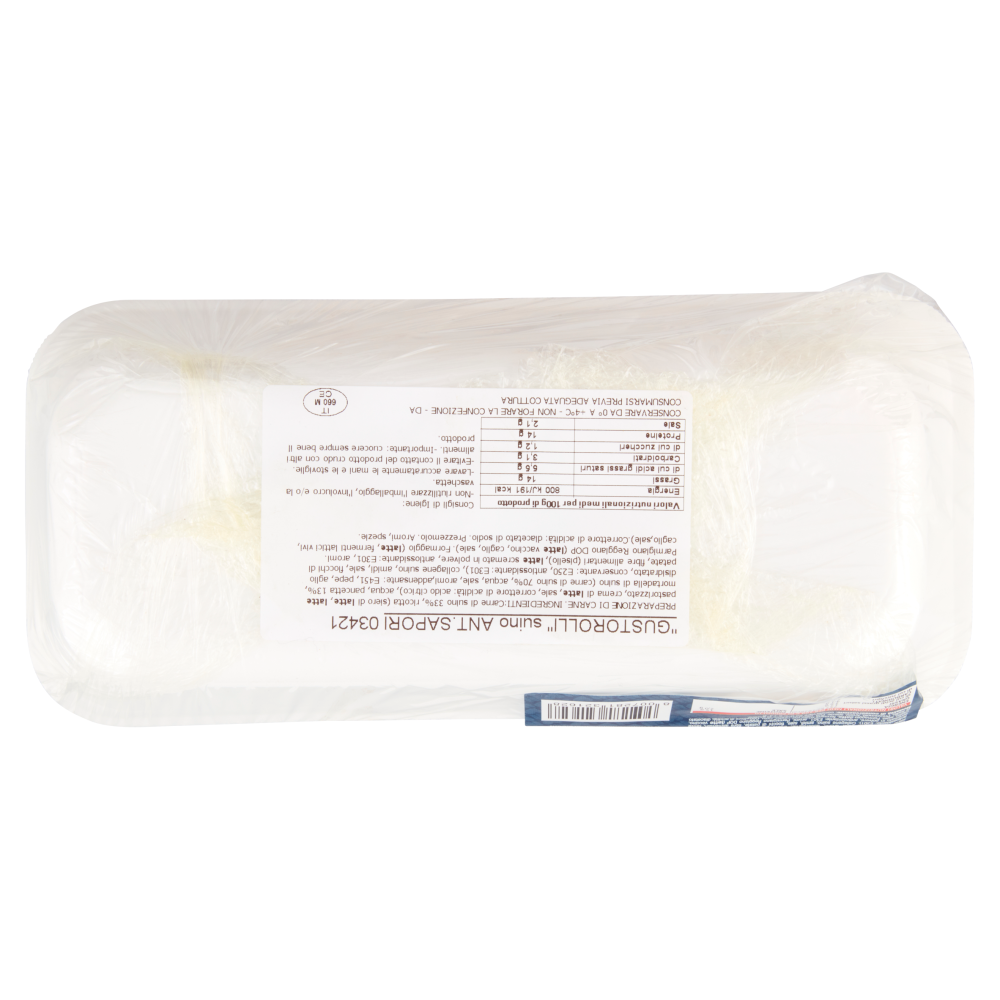 Martini i gustorolli Polpettone di Suino agli Antichi Sapori 0,650 Kg