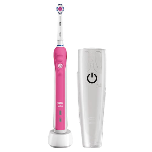 Oral-B PRO Spazzolino Elettrico 2 - 2500 + Custodia Da Viaggio In Regalo