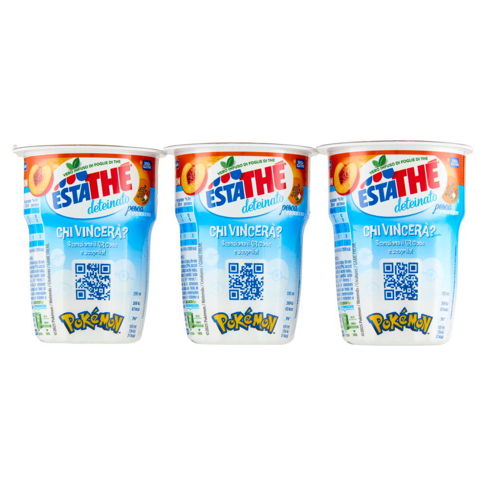 Estathé deteinato pesca 3 x 200 ml