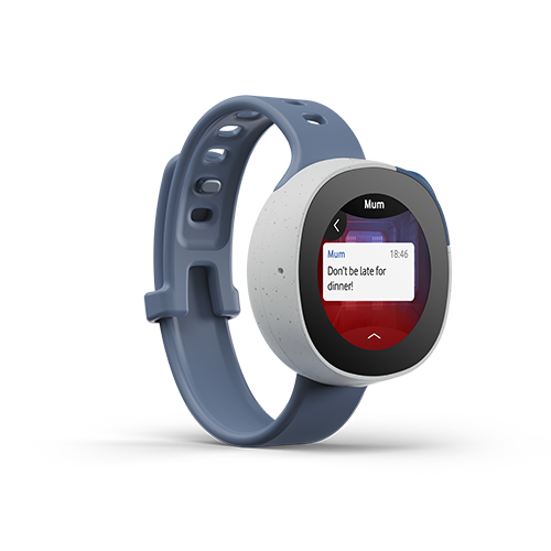 Vodafone Neo 44.5 mm Touch screen Blu, Bianco