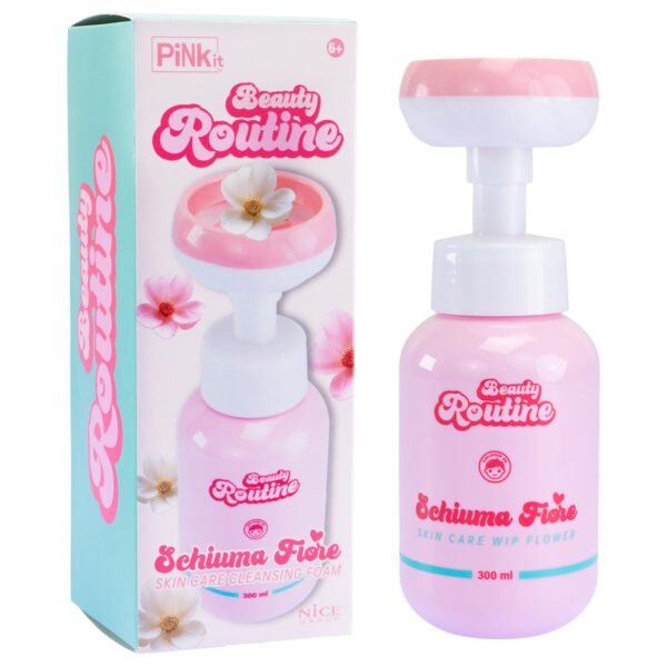 Nice Beauty Routine Schiuma Fiore Schiuma detergente Donna 300 ml