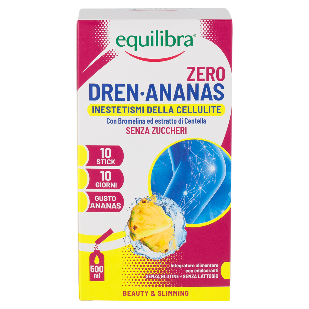 equilibra Dren-Ananas Zero 10 Stick 40 g