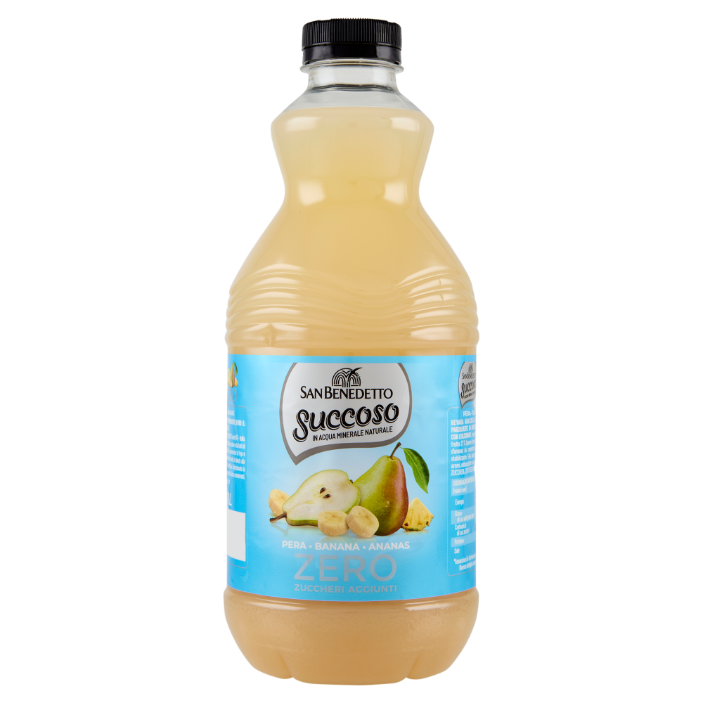 San Benedetto Succoso Zero Pera Banana Ananas 0,90 L