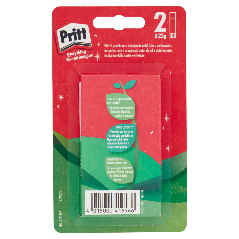PRITT colla Stick Medium 2 x 22 g