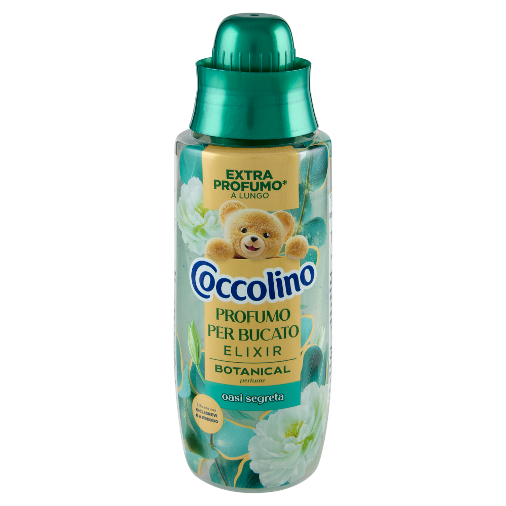 Coccolino Profumo per Bucato Elixir Botanical perfume oasi segreta 342 ml