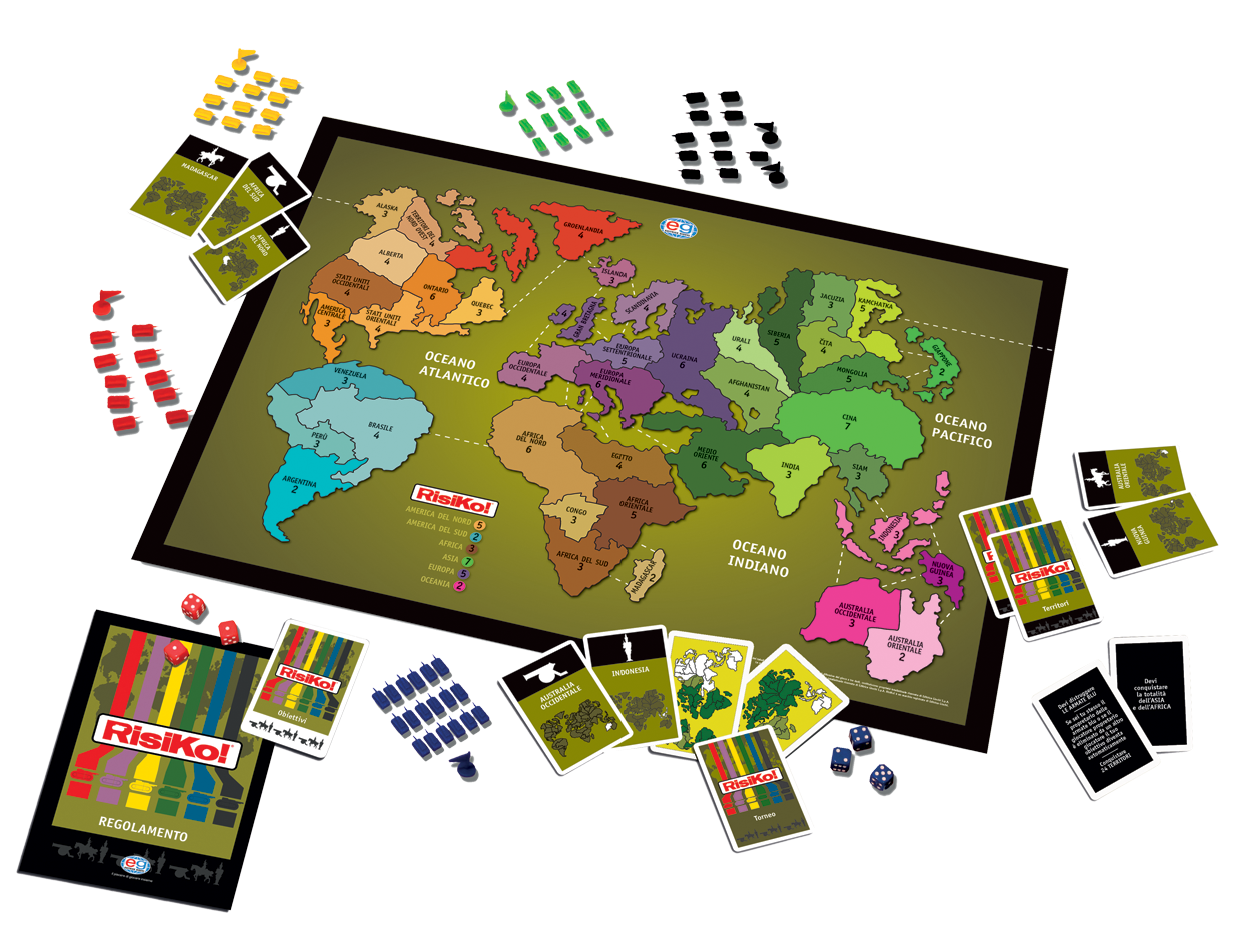 Games Risiko! Gioco da tavolo Strategia