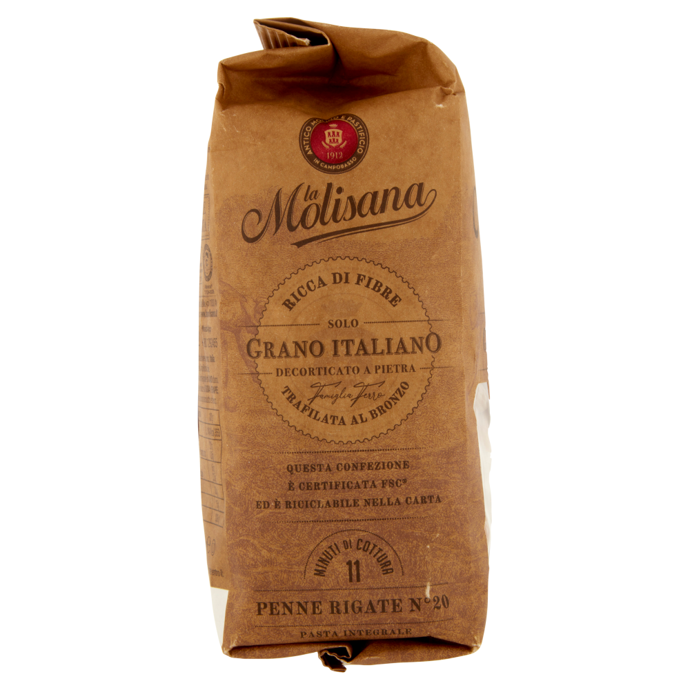 La Molisana integrale 20 Penne Rigate 500 g