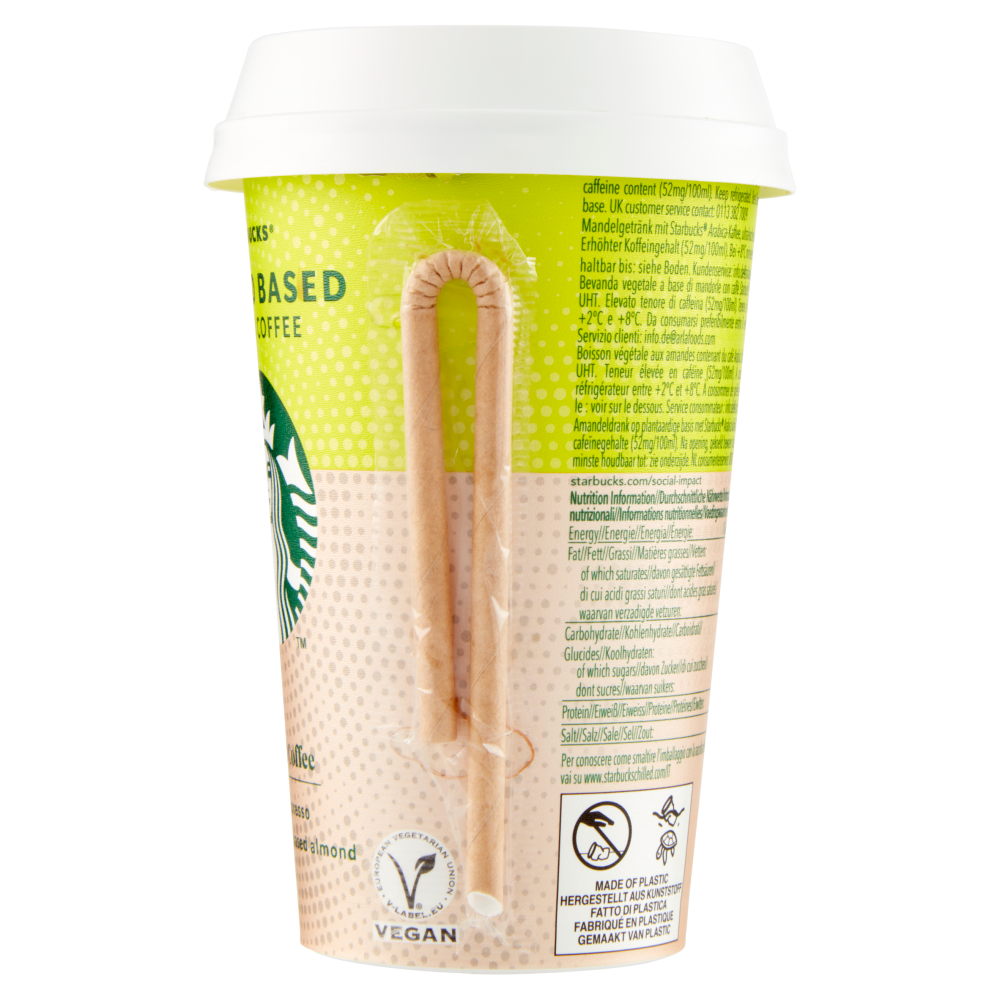 Starbucks Almond Based Chilled Coffee Chilled Coffee 220 ml