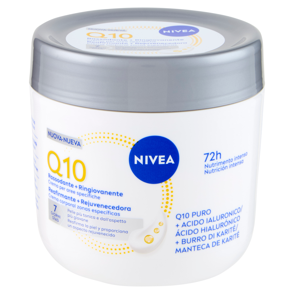 Nivea Q10 Rassodante + Ringiovanente Crema per aree specifiche 400 ml