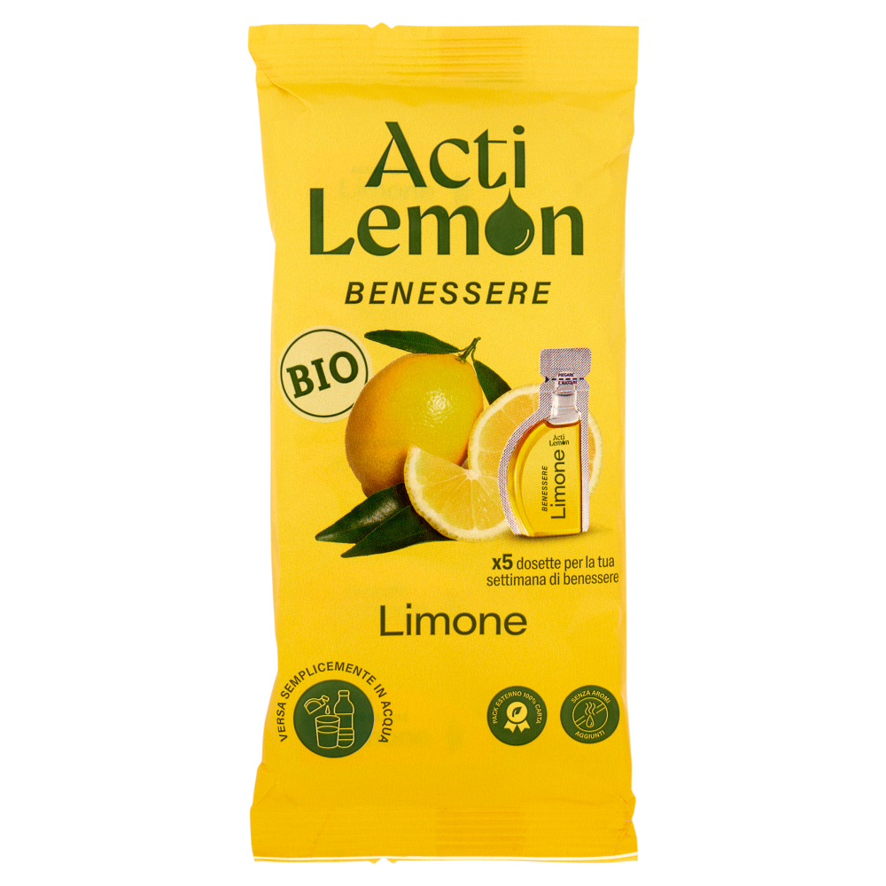 ActiLemon Benessere Limone Bio 5 x 15 ml