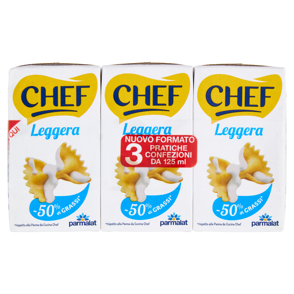 Chef Leggera 3 x 125 ml