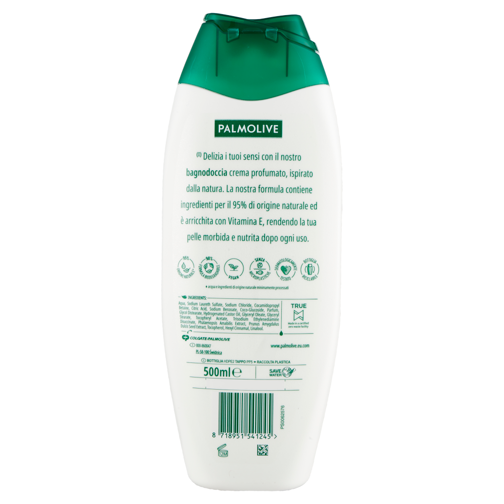 Palmolive bagnoschiuma Naturals Orchidea Selvatica con idratante 500 ml