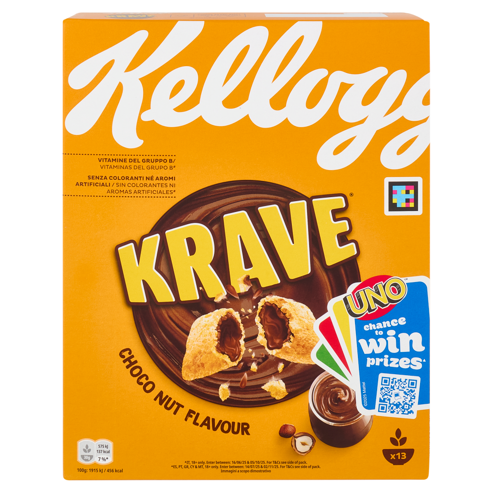 Kellogg's Krave Choco Nut Flavour 410 g