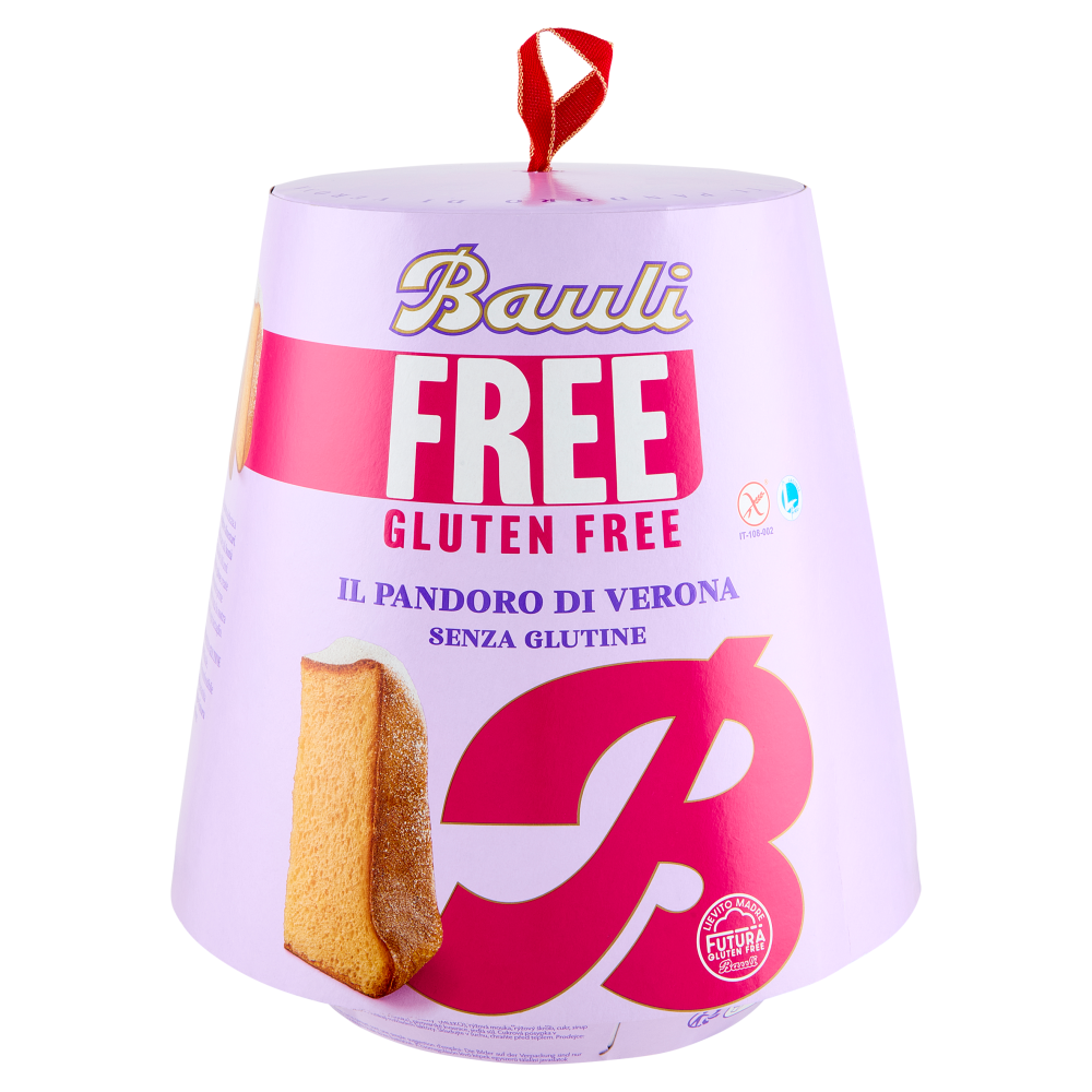 Bauli Free Gluten Free il Pandoro di Verona Senza Glutine 500 g