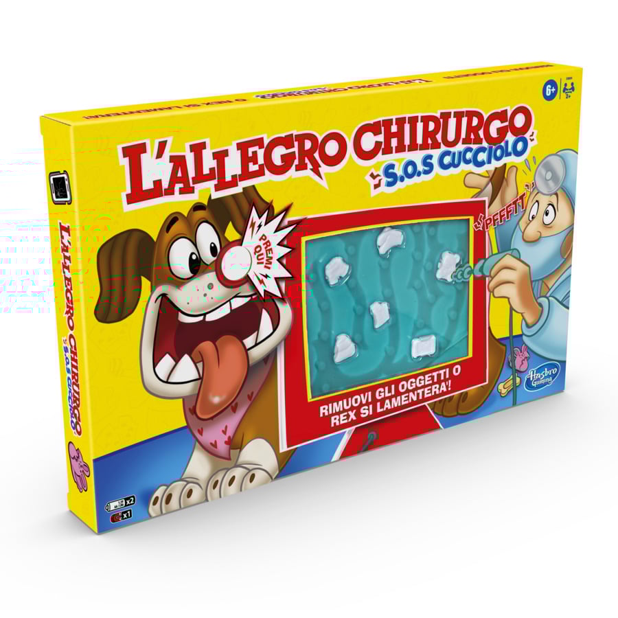 Hasbro L'Allegro Chirurgo S.O.S Cucciolo