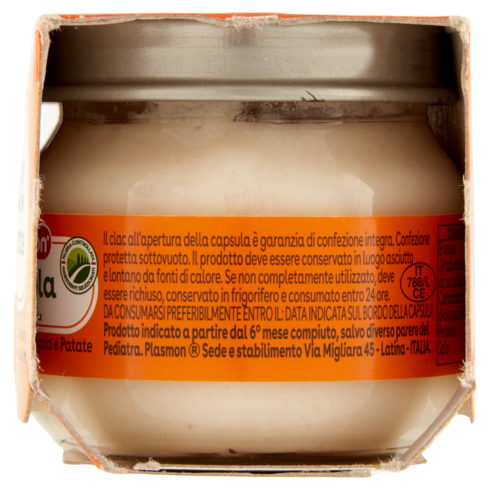 Plasmon Omogeneizzato Spigola con patate 2 x 80 g