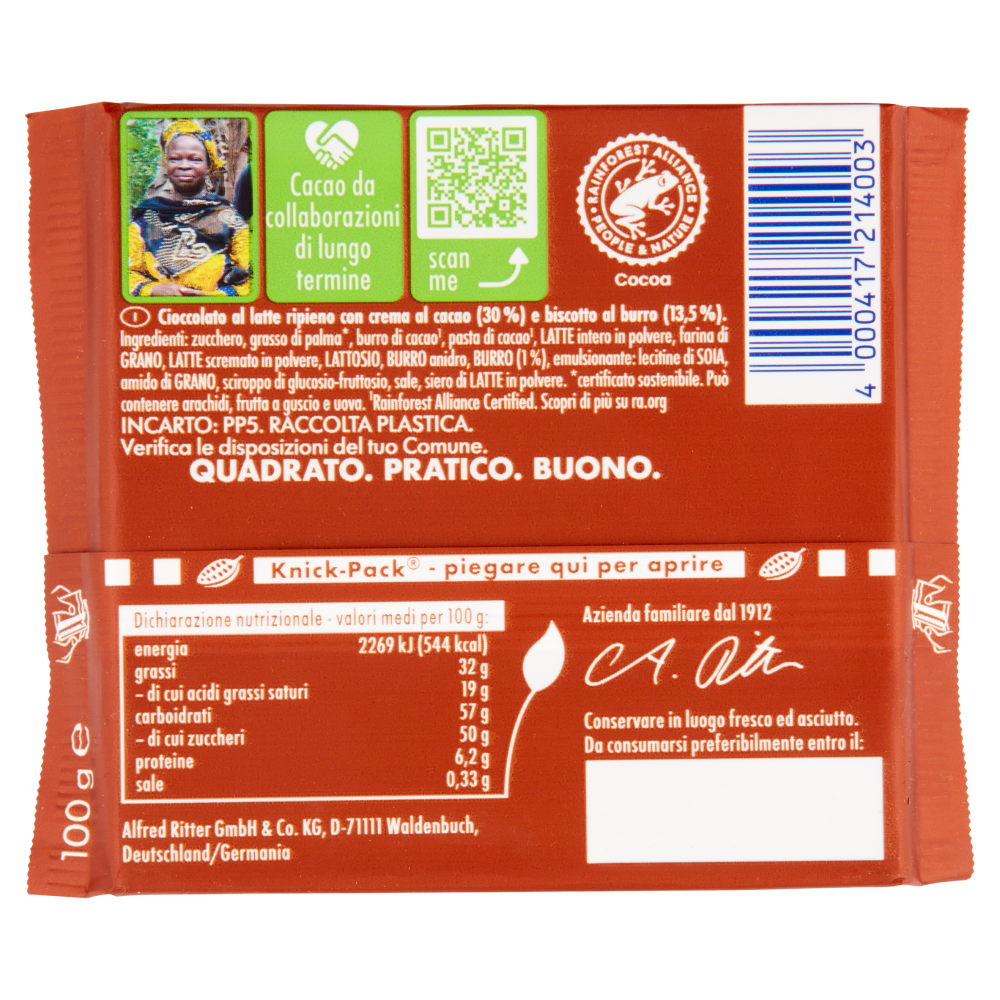 Ritter Sport Biscotto 100 g