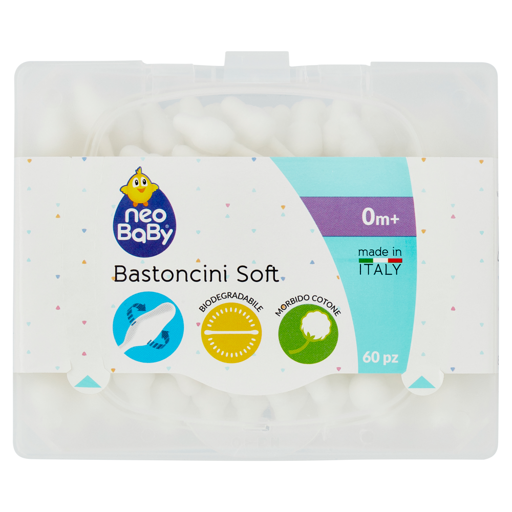 neo Baby Bastoncini Soft 0m+ 60 pz
