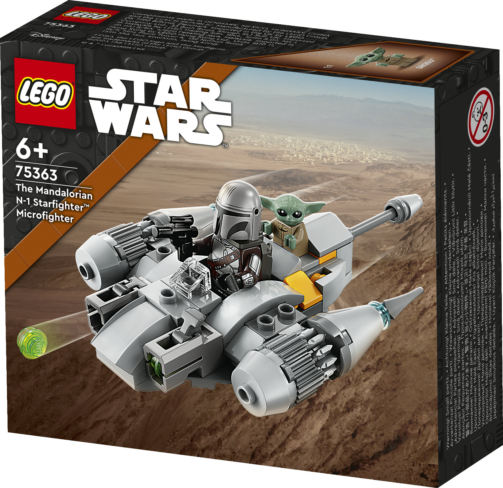 LEGO Star Wars Starfighter™ N-1 del Mandaloriano Microfighter