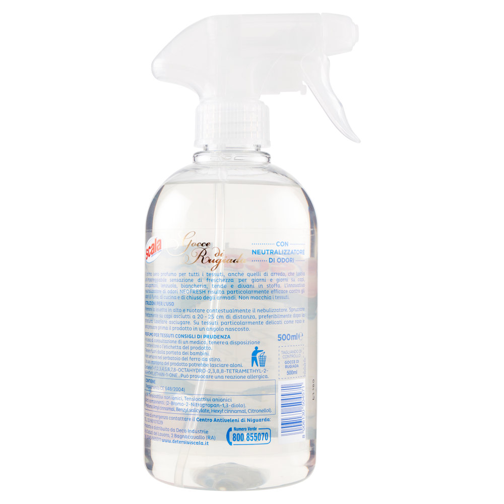 scala Gocce di Rugiada Profumo per Tessuti 500 ml