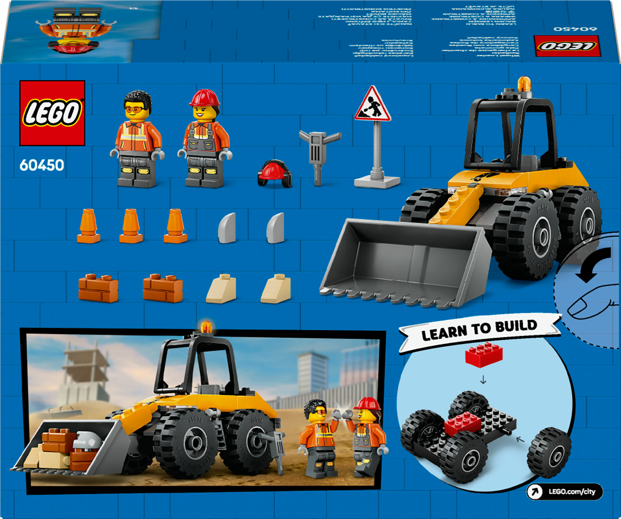 LEGO City Pala gommata gialla